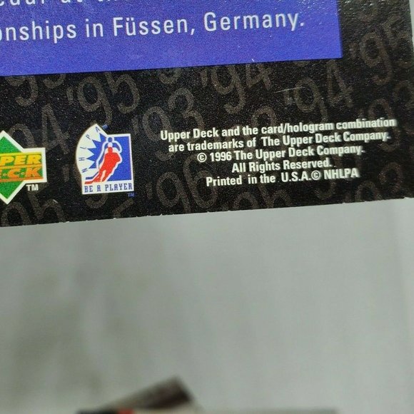 1996 Upper Deck World Classic Russia NHL Cards - Picture 2 of 10